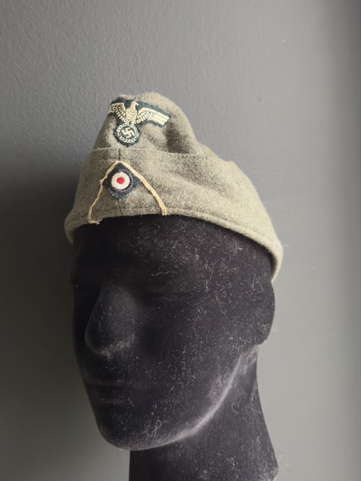 Niemiecka furażerka m34 do rekonstrukcji historycznej