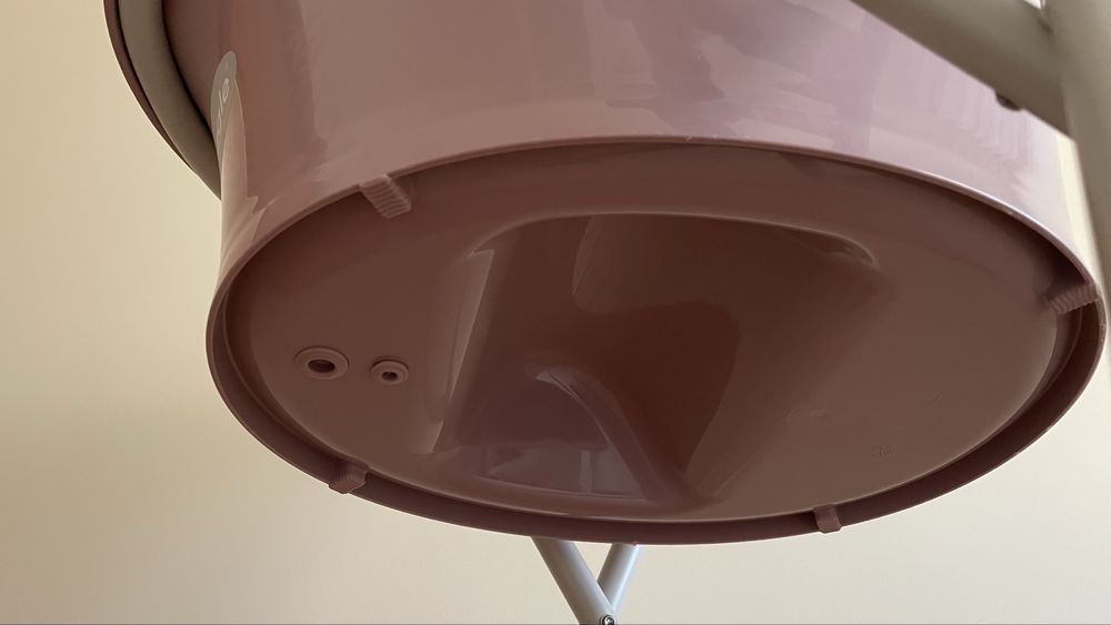 Banheira bebé com suporte