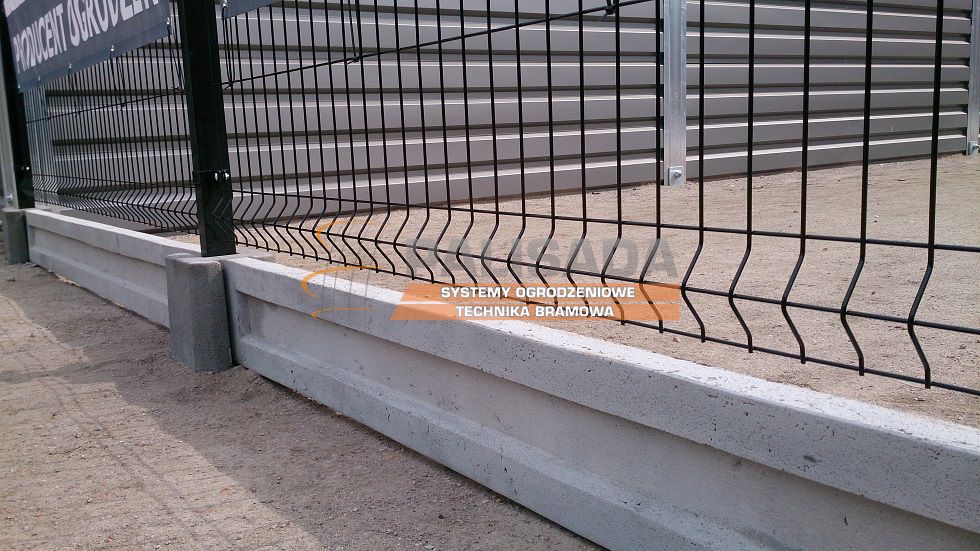 OGRODZENIA PANELOWE - Panele ogrodzeniowe H=1,23m OC + KOLOR - 1230 mm