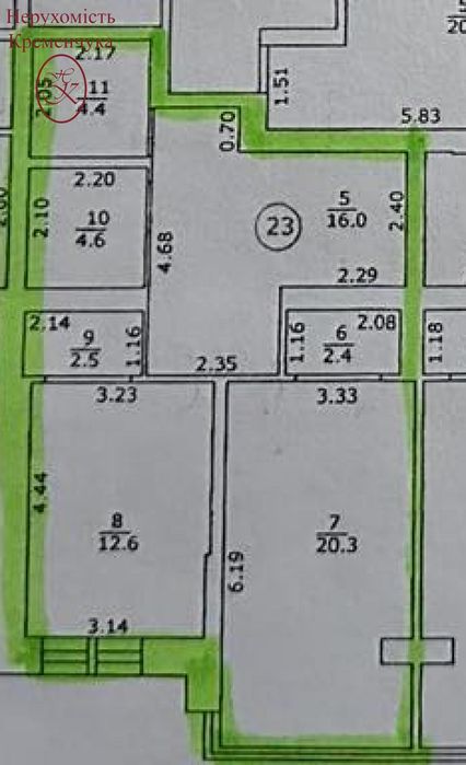 Продаж квартири в новобудові, преміум класу в центрі м. Кременчука