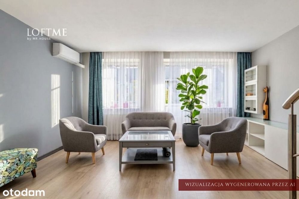 Dwupoziomowy apartament na Zielonym Romanowie