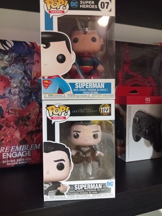 Conjunto de Funko pop Superman