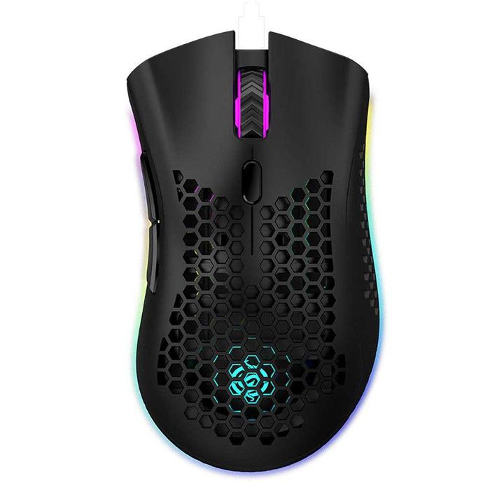 Беспроводная Игровая RGB Мышь K-Snake BM600 DPI 1200-3200 с подсветкой