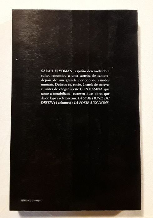 Livro: Contessina, a lenda dos Médicis, de Sarah Frydman