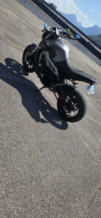 Moto com matricula francesa