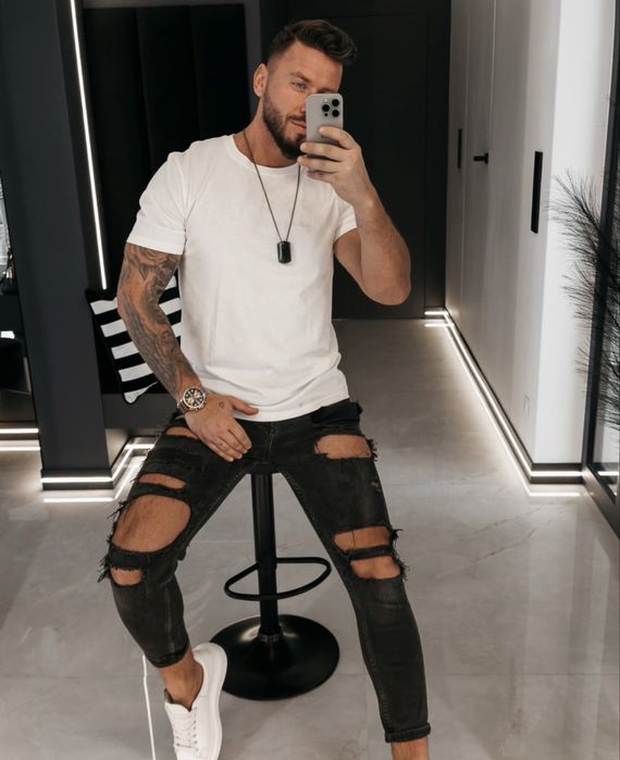 Meski t- shirt Olavoga M ecru