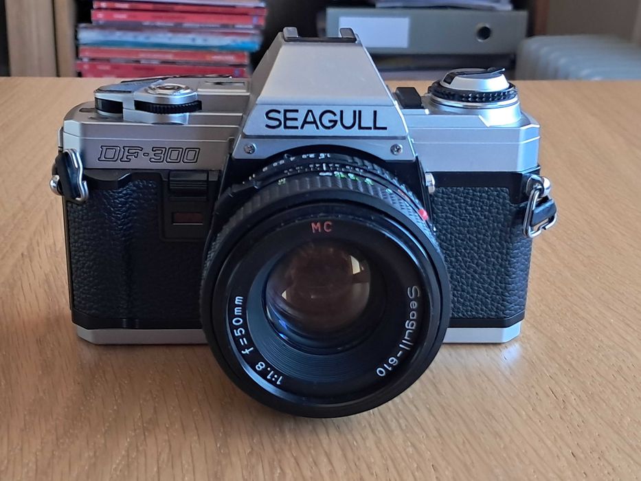 Máquina fotográfica de filme Seagull DF300