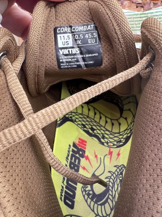 Тактичні берці Viktos Core Combat Coyote