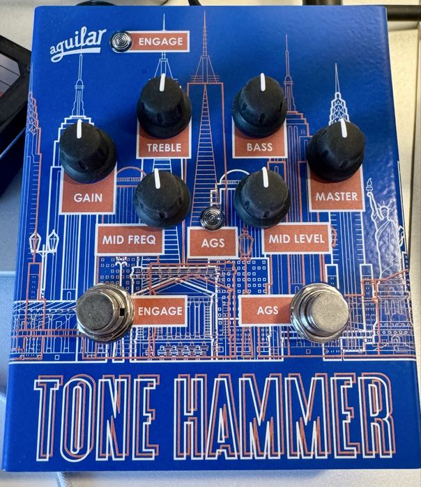 Aguilar Tone Hammer – profesjonalny preamp basowy / DI