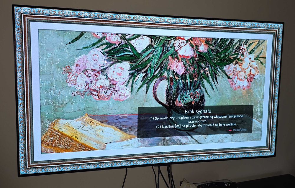 OKAZJA. lg OLED 4K 55" cali z najwyższej serii G stan IGŁA  model OLED55GX3LA