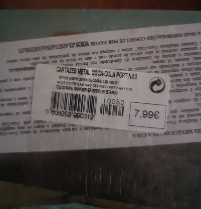 Cartazes metálicos Coca-Cola  (Colecção completa)