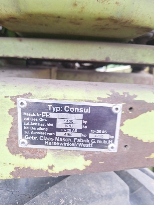 Kombajn Claas consul