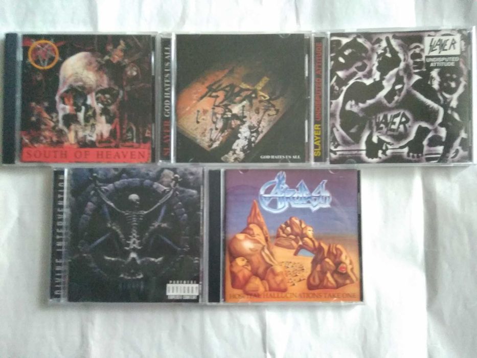 Kreator/Testament/Over Kill//сд диски.