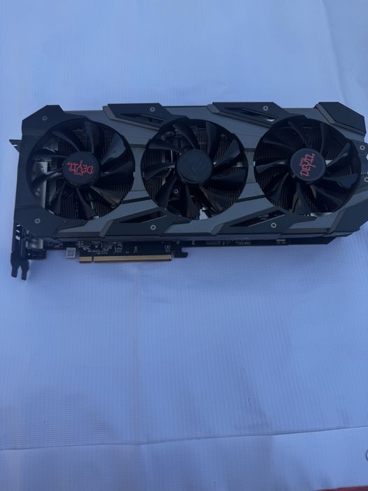 rx5700xt powercolor red devil Видеокарта
