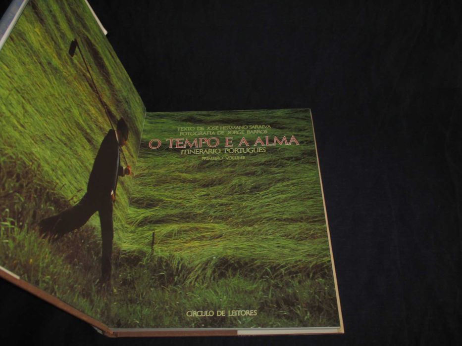 Livro O Tempo e a Alma Itinerário Português José Hermano Saraiva 2 Vol
