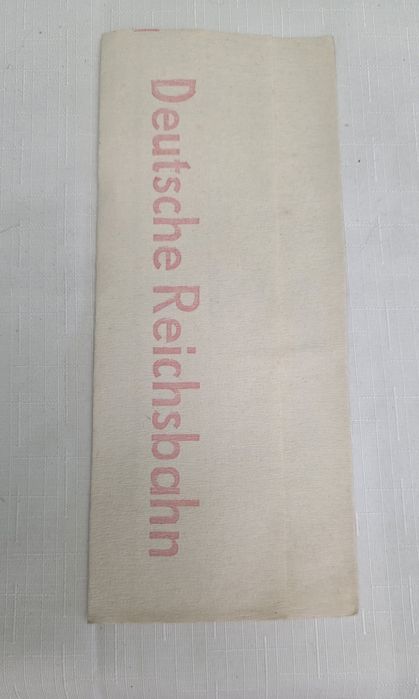 Deutsche Reichsbahn serwetka, ręcznik papierowy autentyk