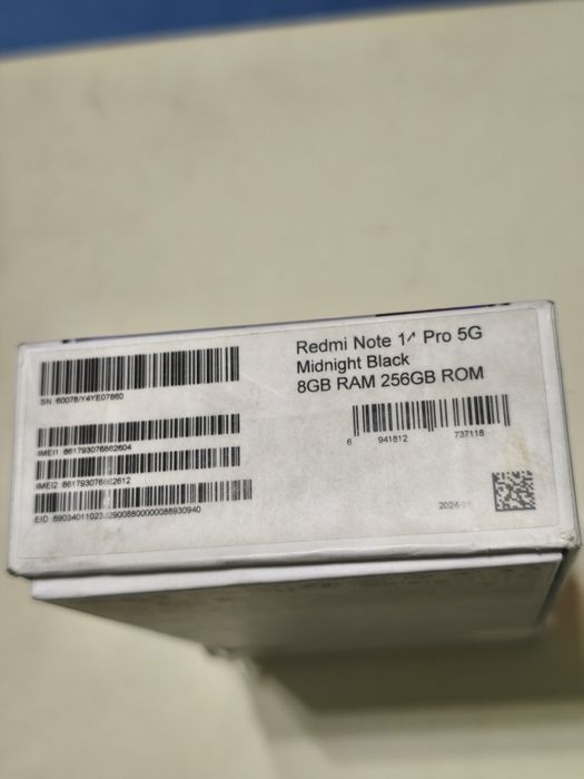 Smartfon Xiaomi redmi note 14 pro 5g gwarancja
