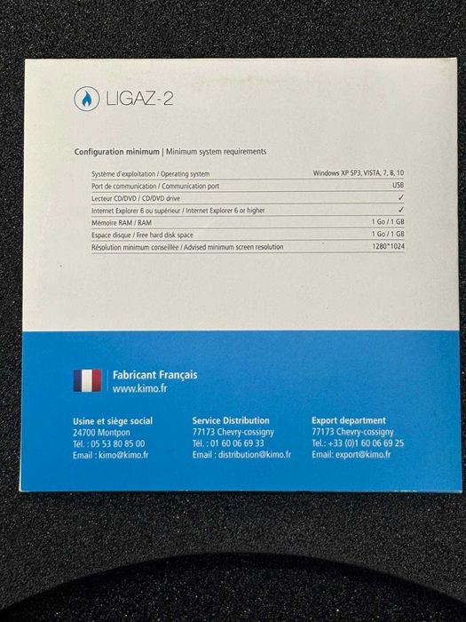Analisador de gases Kigaz 310 STD - KIMO