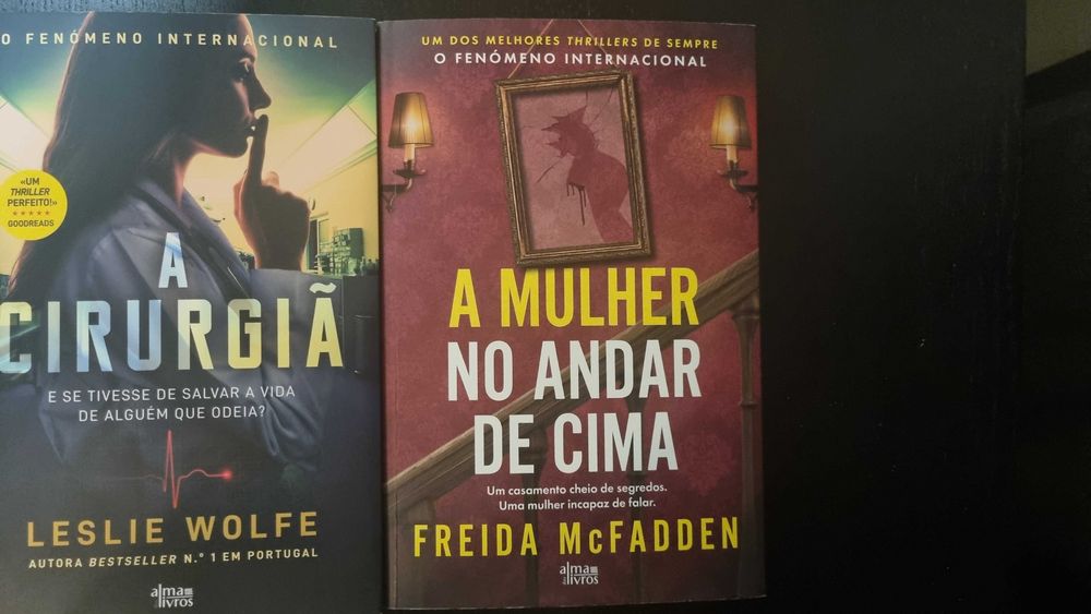 Livros Thriller de Robert Bryndza, Leslie Wolfe e Freida Mcfadden