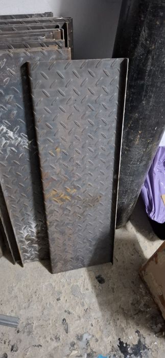 Degras quinado em chapa antiderrapante