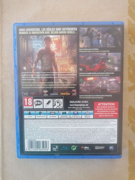 Sleeping dogs definitive edition - ps4