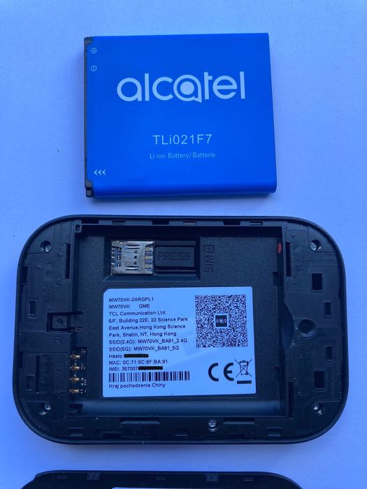 Alcatel TCL MW70VK