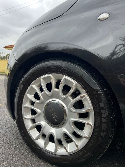 Vendo Fiat 500 preto de 2009