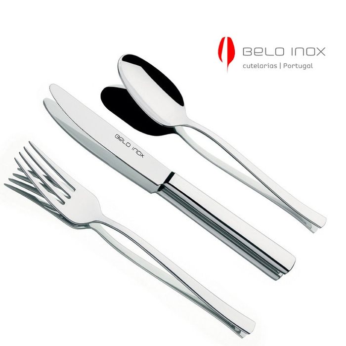Faqueiro Belo Inox Belo 12 - 130 peças
