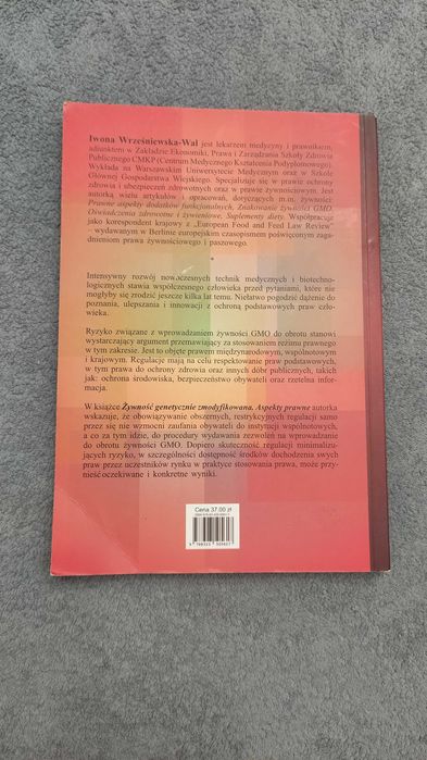 "Żywność genetycznie zmodyfikowana" Iwona Wrześniewska-Wal