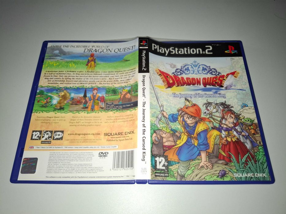 Dragon Quest The Journey of the Cursed King - Sony PS2