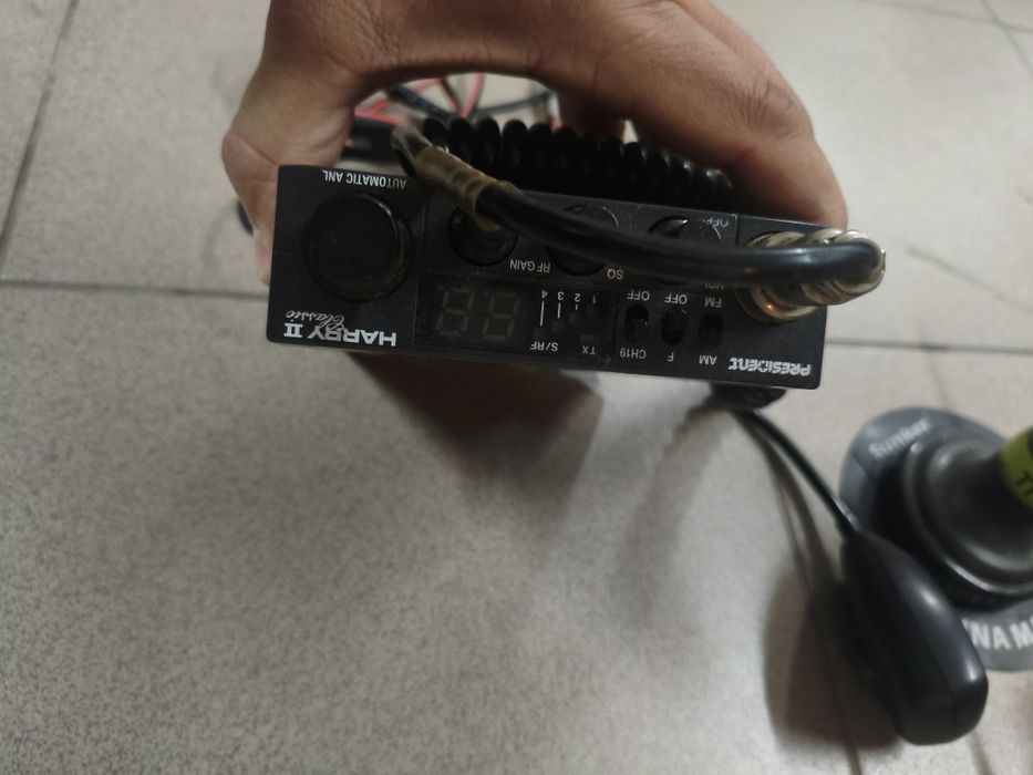 CB radio Harry 2+ antena  titanum .