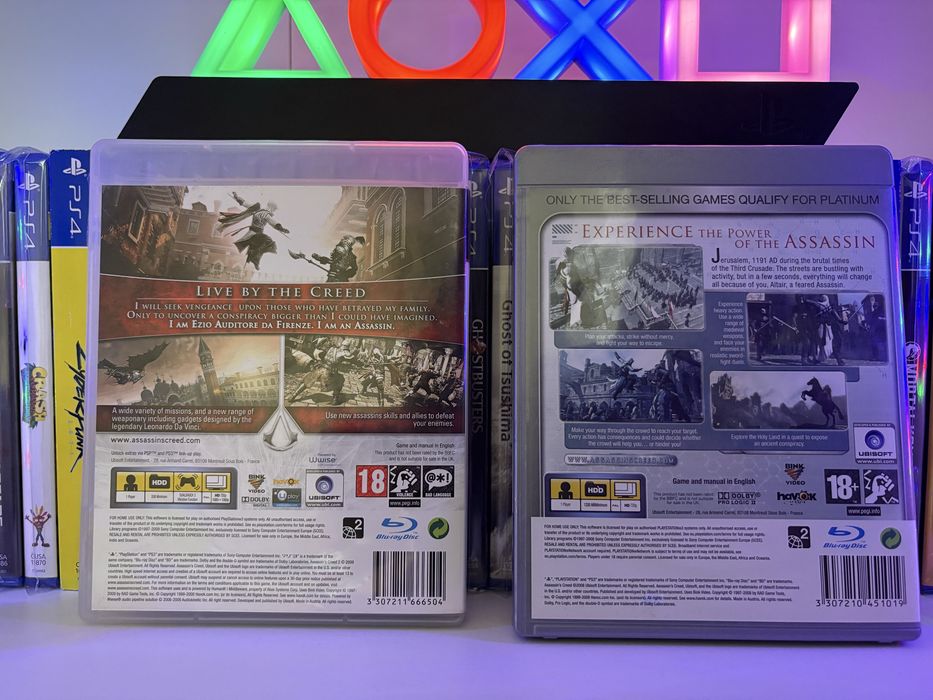 Assassins Creed 1 i 2/ps3