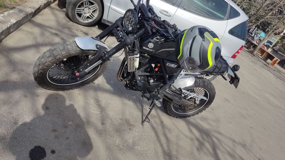 Мотоцикл Geon Scrambler 300 (2024)