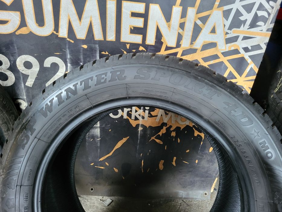 Opony zimowe 225/55/17 Dunlop 21rok