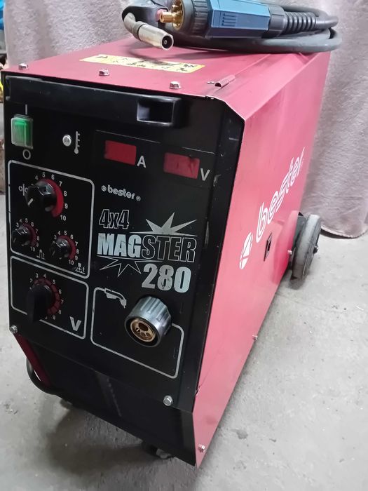 Migomat Spawarka Mig Mag Lincoln Bester MAGSTER 280 4x4 Gwarancja 1 r.