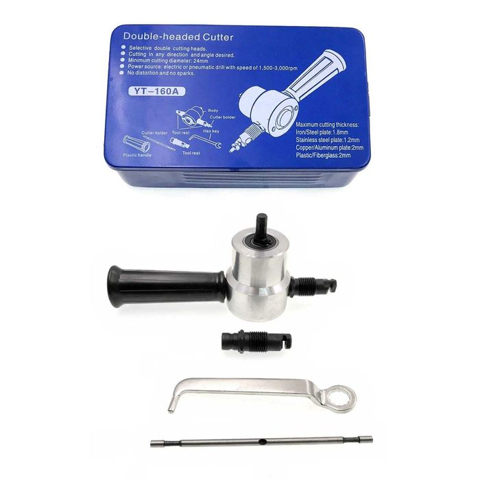 Dwugłowicowa gilotyna do blachy, przecinarka do metalu