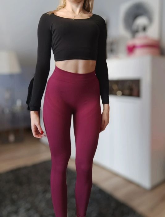Legginsy z wysokim stanem M oshyo nowe push up