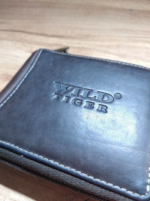Skórzany Portfel Wild Tiger