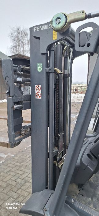 Linde H25 z 2016r Triplex przesuw wolny skok wózek widłowy widlak