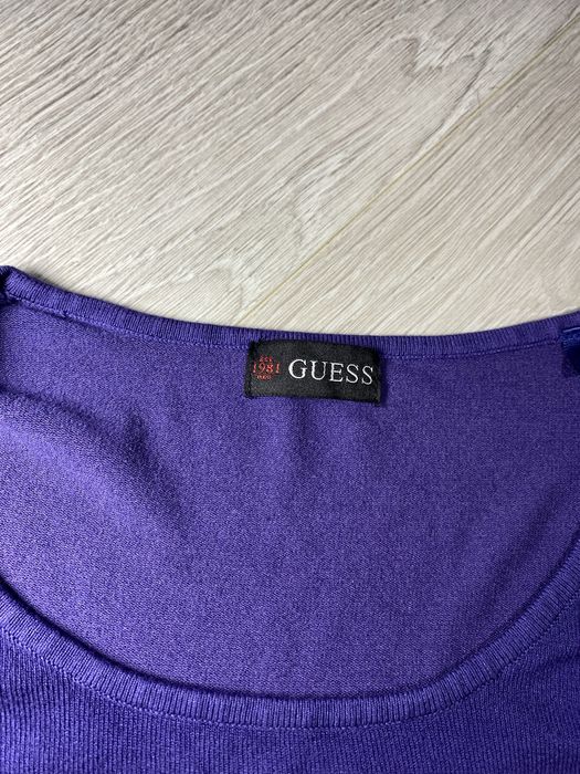 Sweter Guess Fioletowy Damski Sweterek Bluzka Modna Jak Nowy Vintage S