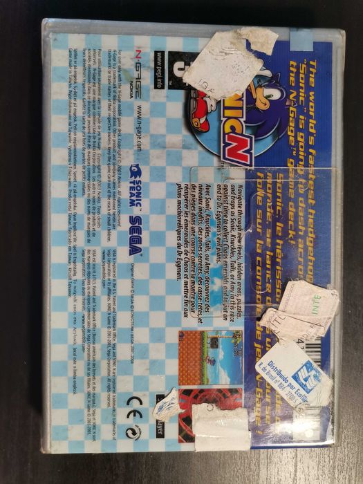 Jogo Sonic N (Nokia N Gage) SELADO