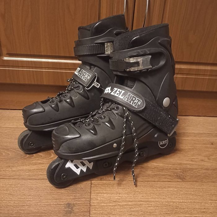 Роликові ковзани Zelart Агресив Z-3528 розмір 43- 44 чорний