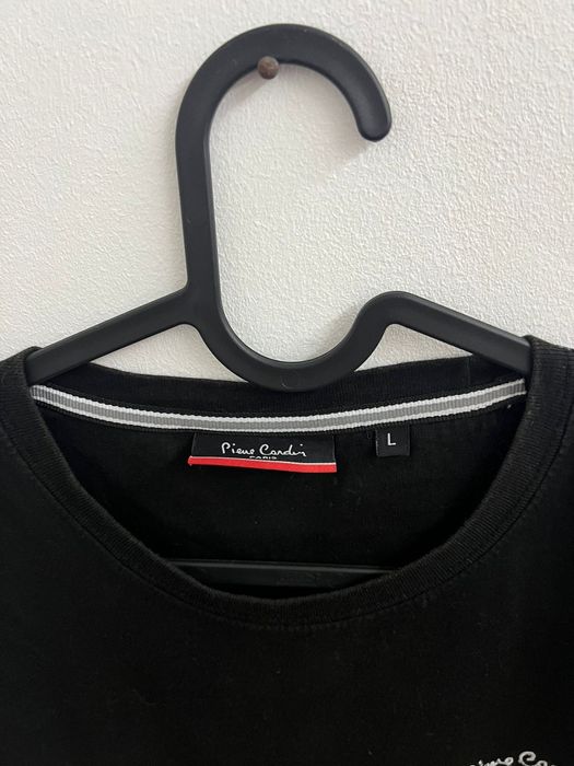 T-shirt | Pierre Cardin - Preta, tamanho L