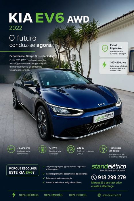 Kia EV6 77,4-kWh AWD