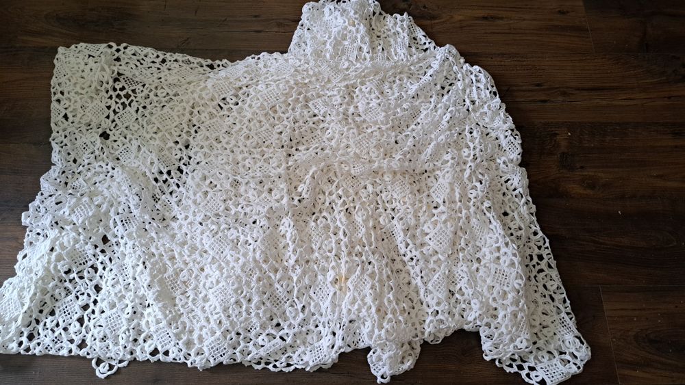 Toalha de mesa em croché