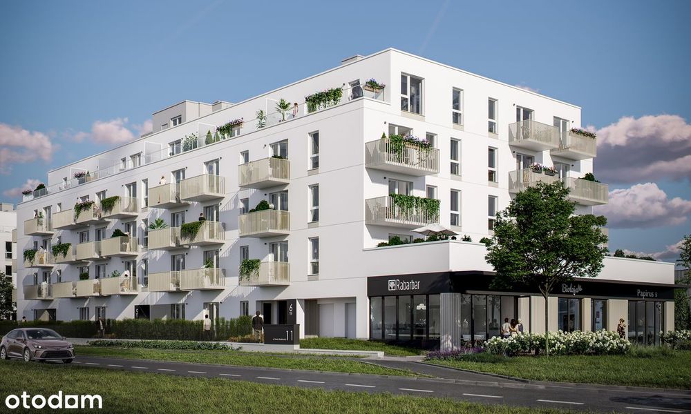 3-pokojowe mieszkanie 52m2 + balkon
