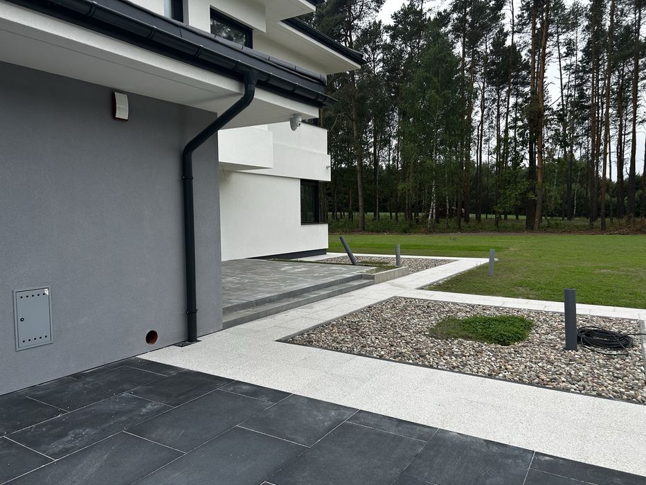 Układanie kostki brukowej, wylewki betonowe, przycierane betonu
