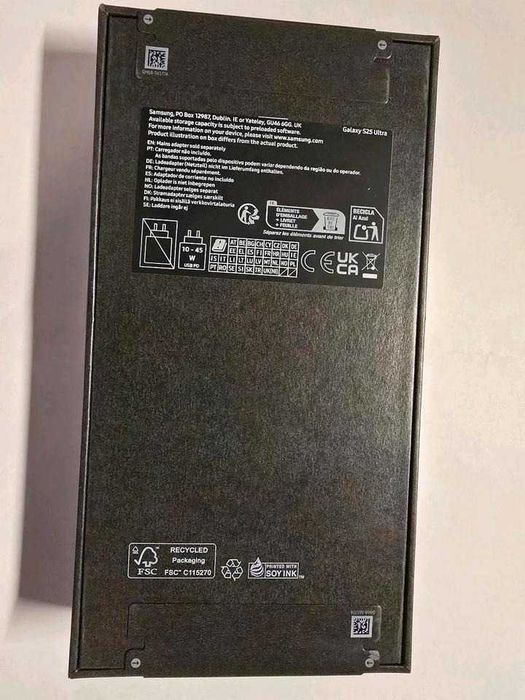 Samsung S25 Ultra 1TB Titanium Jetblack
