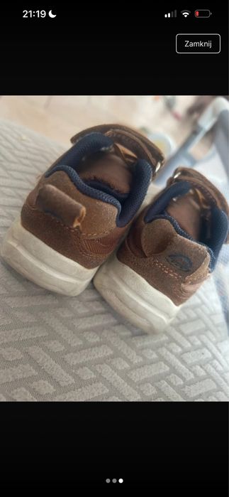 Jesienne buty niemowlece