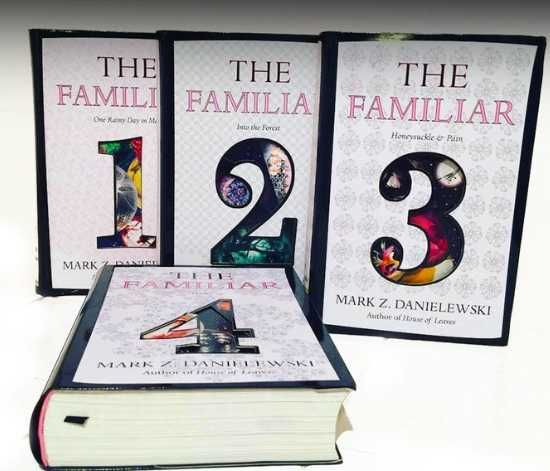 The Familiar de Mark Z- Danielewski, livros 1, 2 e 3
